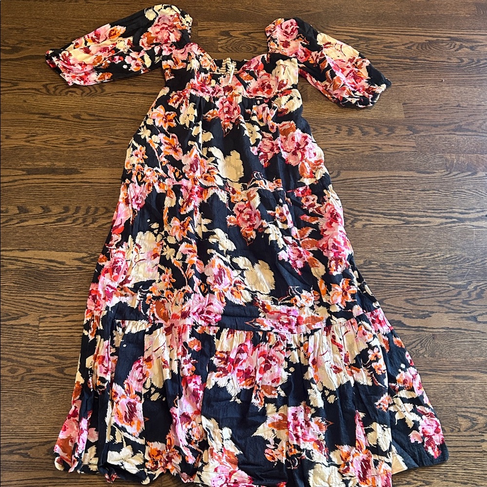 Anthropologie Blossom Maxi Dress luxury boho chic wedding luxury floral